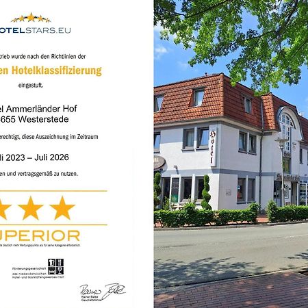 Hotel Ammerlaender Hof Westerstede Exterior foto